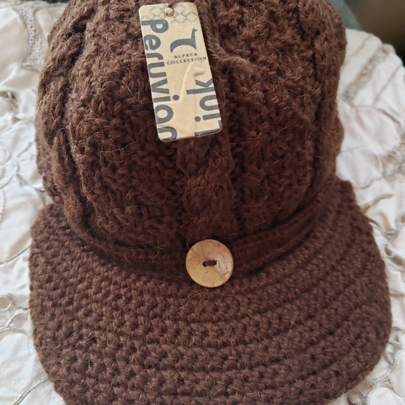 💯% Alpaca Cable knit Hat - Washable! - Picture 5 of 5